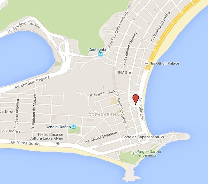 Apartamento Copacabana Rio de Janeiro Cameră foto
